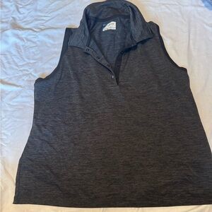 Izod Dark Gray Muscle Tee for Women